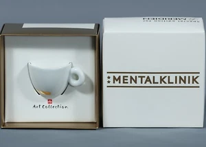 ILLY Art Coll. 2012 MENTALKLINIK LE MERIDIEN Porcelain Demitasse C/S Italy #1 - Picture 1 of 8
