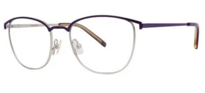 Vera Wang V559 VI 800 Violet Round Womens Eyeglasses 51mm - Image 1 of 3