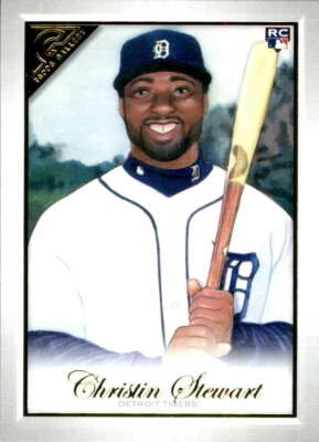 2019 Topps Gallery #80 Christin Stewart Detroit Tigers Rookie Baseball Card - Image 1 of 2