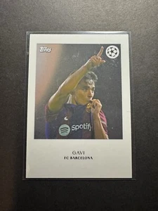 2023-24 Topps Simplicidad UEFA Club Competitions Gavi Polaroid Insert - Picture 1 of 2