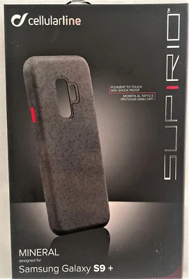 Cellularline  Schutzhülle Silikon Samsung Galaxy S9+ schwarz S0818 - Bild 1 von 3