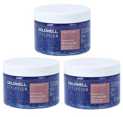 3 PACK Goldwell StyleSign Lagoom Jam Styling Gel 5oz  / 150ml - Image 1 of 4