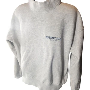 Felpa collo finto Fear of God Essentials oversize piccola aderente XL pullover - Foto 1 di 23