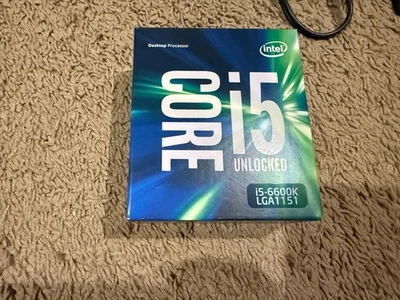 Procesador Intel Core i5 6600K 3,50 GHz cuatro núcleos (BX80662I56600K) Foto 1 de 2