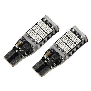 Upgrade Your Car's Lighting with Bright Xenon White T15 W16W LED Bulbs - Picture 1 of 45