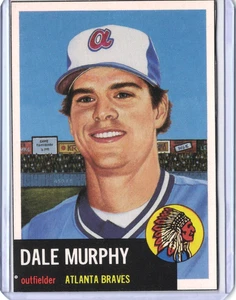 Baseball Card Magazine 1984 Hand Cut Card Dale Murphy #282 - Picture 1 of 2