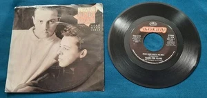 Tears For Fears 45 Head Over Heels / When In Love With A Blind Man 1985 ex w PS - Picture 1 of 2