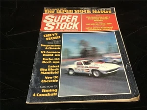 Super Stock & Drag Illustrated Magazine November 1975 Chevy Tech No Label - Picture 1 of 1