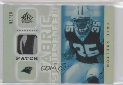 2005 Upper Deck Reflections Future Fabric /30 Eric Shelton Rookie Patch RC - Image 1 of 2