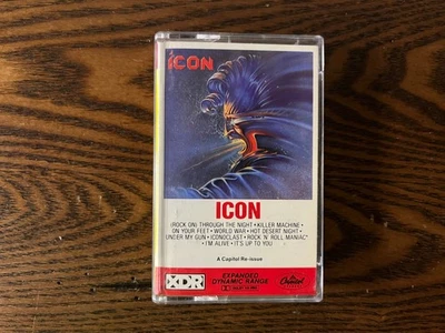 Icon Self Titled 1984 Cassette Tape Capitol Records Glam Hard Rock Hair Metal - Image 1 of 3