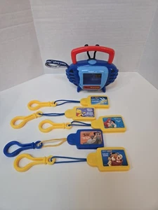Tiger Electronics  Disney Tunes Kid Clips Radio Audio Player w 5 Song Tunes 2002 - Picture 1 of 4