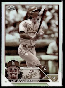 2023 Topps Chrome - James Outman #81 Sepia Refractor (RC) - Bild 1 von 2