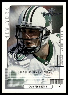 2000 Upper Deck MVP #208 Chad Pennington Silver Script - Image 1 of 2
