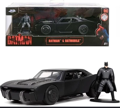 Jada 1:24 Hollywood Rides The Batman Batmobile w/Batman Figure 32731 Diecast Car - Image 1 of 4