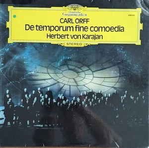 De Temporum Fine Comoedia/Karajan/Kolner Rundfunk Radio Symphony/NM - Picture 1 of 6