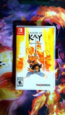 Legend of Kay Anniversary (Nintendo Switch, 2018) CIB Cleaned Tested - Image 1 of 4