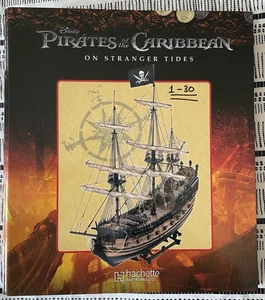 HACHETTE CONSTRUIR LOS PIRATAS DEL CARIBE BARCO PERLA NEGRA - CARPETA - Imagen 1 de 3