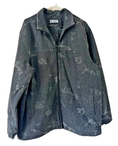 Mens Denim Jacket Size Large Vintage - Picture 1 of 2