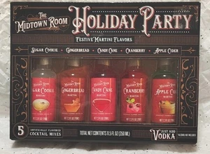 The Midtown Room HOLIDAY PARTY Festive Martini Flavors Just Add Vodka - Picture 1 of 11
