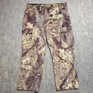 Cabela's Hose Herren 38x27 Cargo Jagd Break Up Camouflage Microdenier Nylon Made USA - Bild 1 von 10