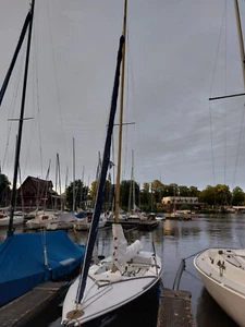 Tempest Segelboot mit Trailer - Bild 1 von 4