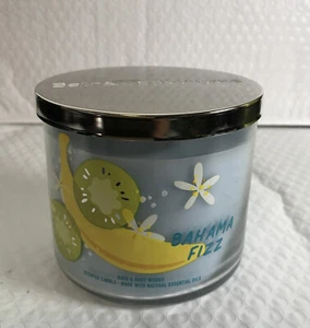 Bath & Body Works Bahama Fizz 3 Wick Candle - Picture 1 of 1