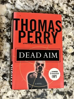 DEAD AIM by Thomas Perry, 1st edition, 1st print, signed on full Title Page Foto 1 de 4