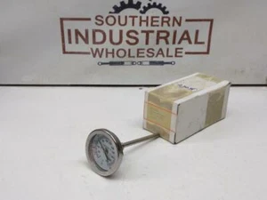 PIC B2B4-HH 0-220°F & -18-104°C 316 SS Stem Bimetal Thermometer Gauge - Picture 1 of 9