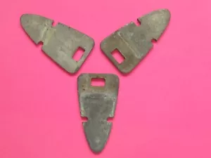 3 EARLY DUNCAN 60 Parking Meter MOUNTING WEDGES. Good Used condition! - Picture 1 of 3