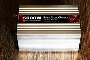 inversor 220v 5000W resistente potente a partir de 12V batería coche indicador digital - Imagen 1 de 18