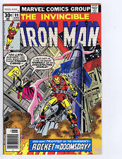 Iron Man #99 Marvel 1977 At The Mercy of Mandarin !