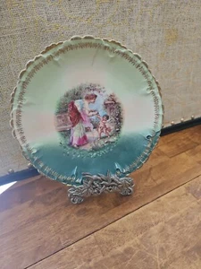 VINTAGE SELTENER KUFMANN VICTORIA ÖSTERREICH TELLER - Bild 1 von 7