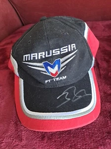 Jules Bianchi Hand Signed Cap Bnwt Marussia F1 - Picture 1 of 5