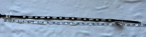M&F Western Products OK Corral Vacaville Rawhide Oval Black Belt 27 in long NWT - Picture 1 of 6