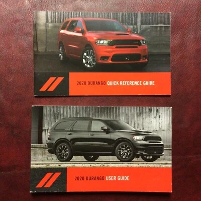 2020 DODGE DURANGO + SRT OWNERS MANUAL & QUICK REFERENCE GUIDE ALL MODELS - Image 1 of 3