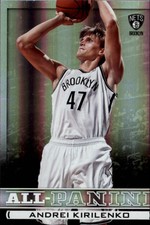 2013-14 Panini All-Panini Brooklyn Nets Basketball Card #46 Andrei Kirilenko
