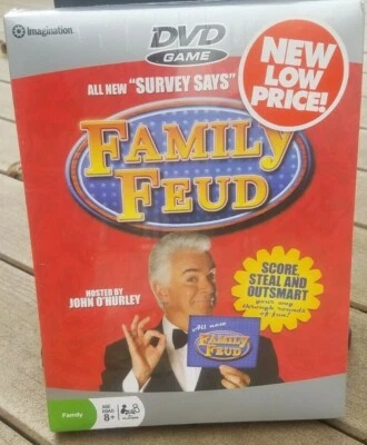 Family Feud DVD Game Hosted by John O' Hurley Imagination *New Sealed - Image 1 of 4