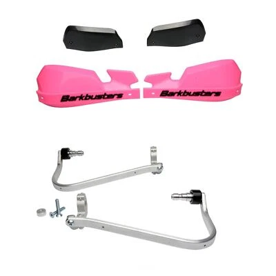 BarkBusters VPS rosa guardamanos y kit de ajuste Suzuki DL650 V-Strom 2004 a 2022 Foto 1 de 4
