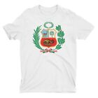 Peru Escudo T-Shirt für Herren Wappen Peruanisch | Perucousa
