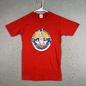 Vintage 1985 Jackson Prep Homecoming Magic T Shirt Adult Small Red USA Mens - Picture 1 of 7