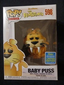 Funko Pop Flintstones 2019 Baby Puss Summer Convention edición limitada # 598 nuevo - Imagen 1 de 6
