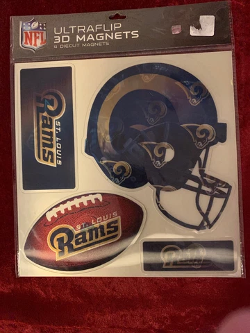 NFL ST. LOUIS RAMS Ultraflip 3D Magnet Set (1 Sheet) Cover