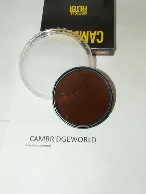 72mm SEPIA  SCREW in HIGH QUALITY SCREW in FILTER by CAMBRON MADE in JAPAN - Image 1 of 2