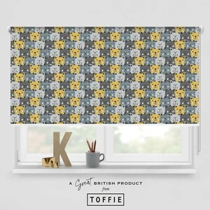 29- Cartoon Cats Printed Roller Blind - blackout FREE UK delivery - Picture 1 of 4