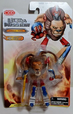 ACCO TRANSFORMERS 5'' LION ULTRA MISSION JUNGLE HERO ROBOT BEAST WARS MOC - Image 1 of 4