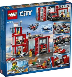 LEGO City Fire Station 60215 Block Toy - Picture 1 of 6