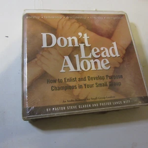 Dont Lead Alone By Pastor Steve And Pastor Lance Witt NEW SEALED - Picture 1 of 2