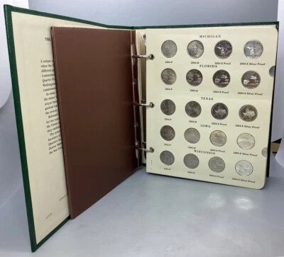 2004-2009 State & DC Territory Quarter PDS Set With Proofs - Image 1 of 4