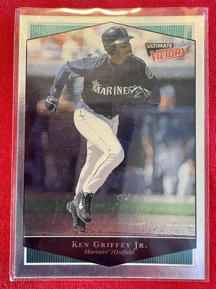 1999 Upper Deck Ultimate Victory Ken Griffey Jr. 102 Encased Since Pulled - Image 1 of 2