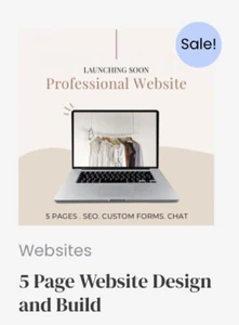 5 Page Website Design Service - Everything Included! - Professional Web Design - Picture 1 of 4